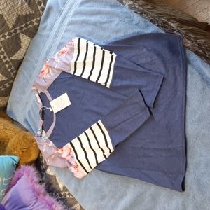 Ladies Foral Blooming long sleeve top